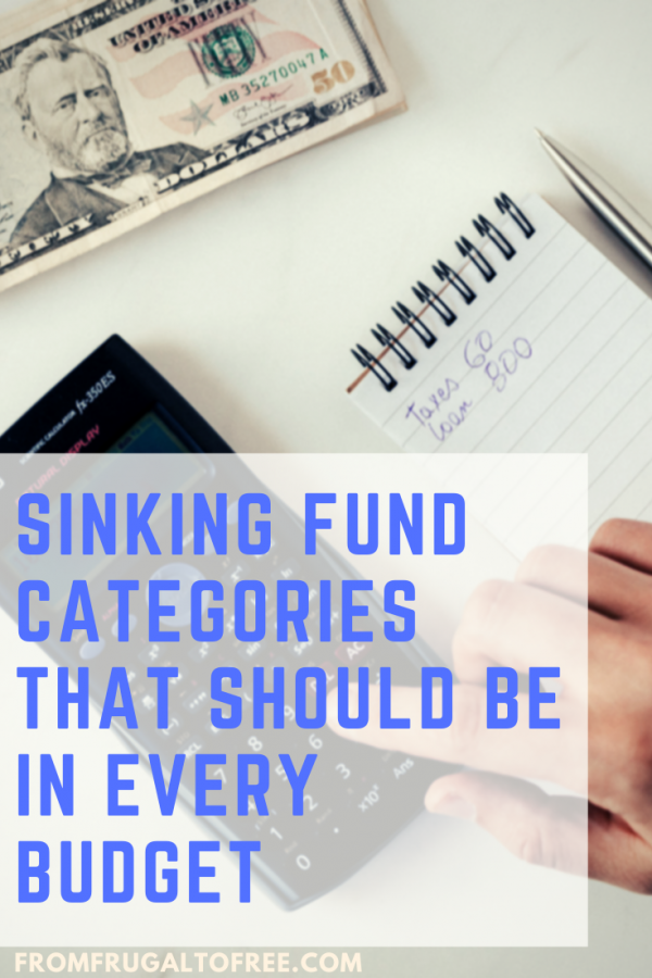 Sinking Fund Categories that Should be in Every Budget