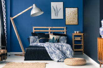 decorate rental bedroom on a budget