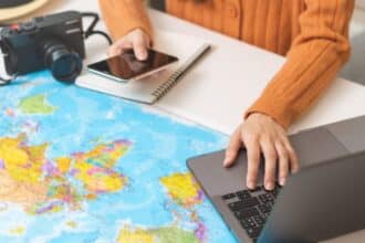 Booking travel for vacation