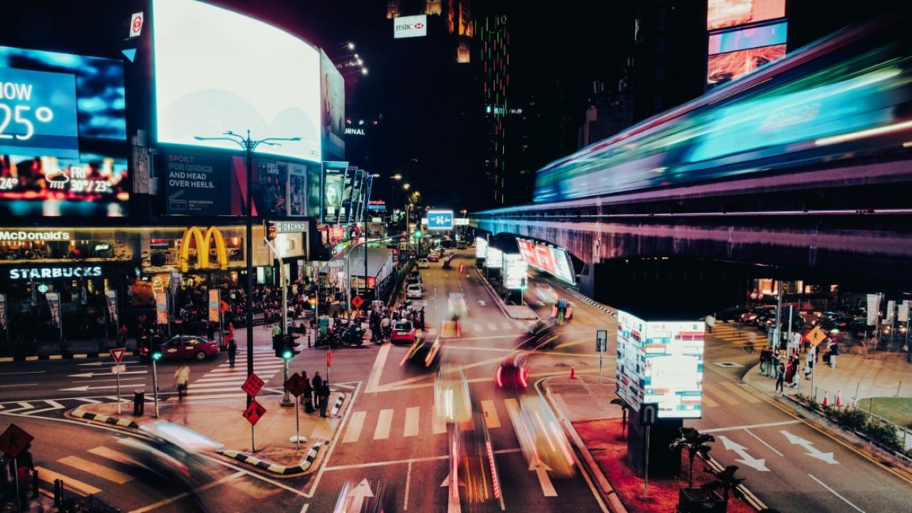 The bright lights of Bukit Bintang.