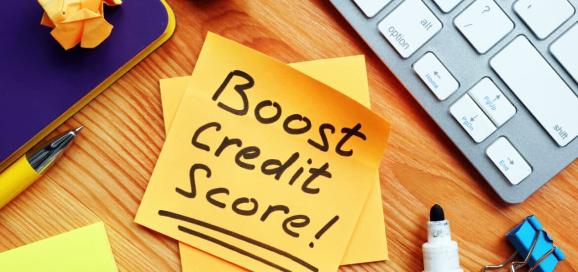 how to boost your credit score