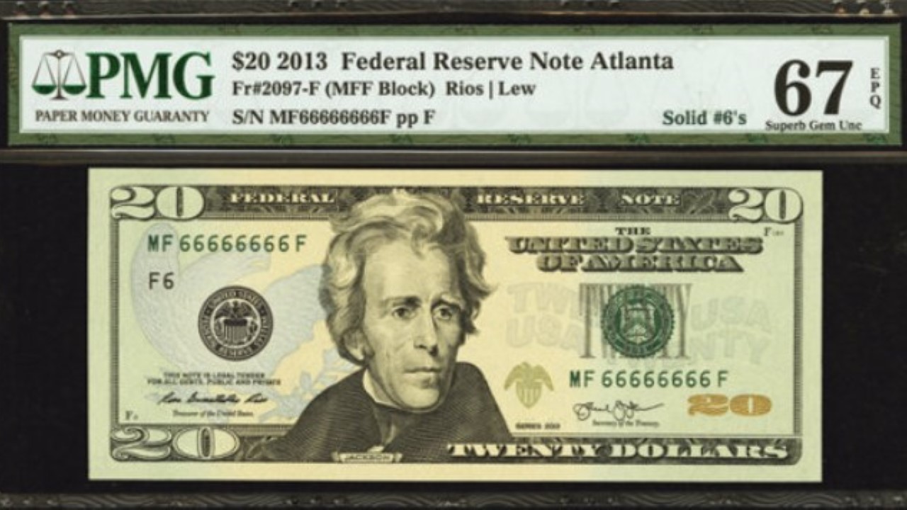 Solid Serial Number Bill