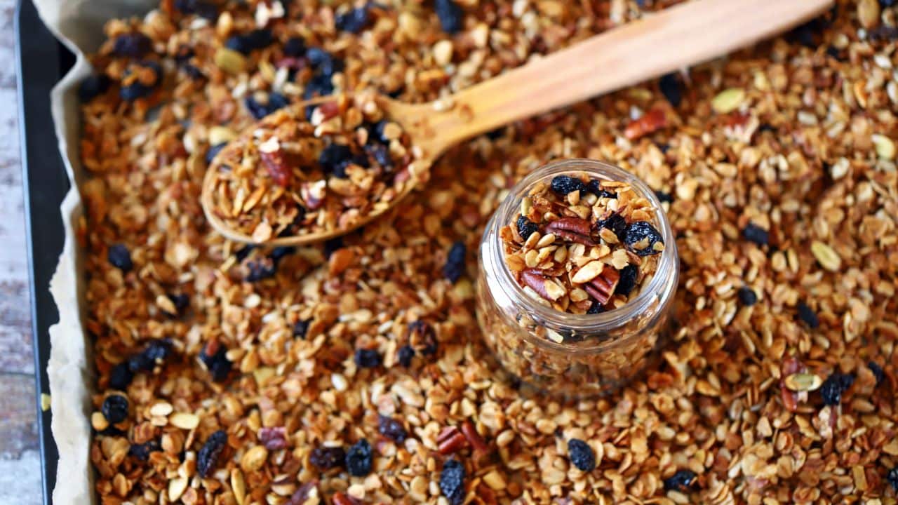 Homemade granola