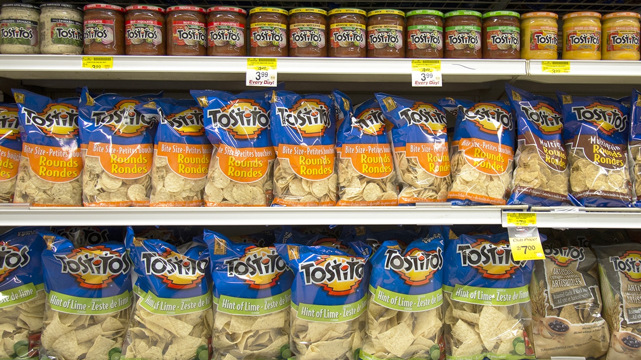 chips and salsa aisle. 