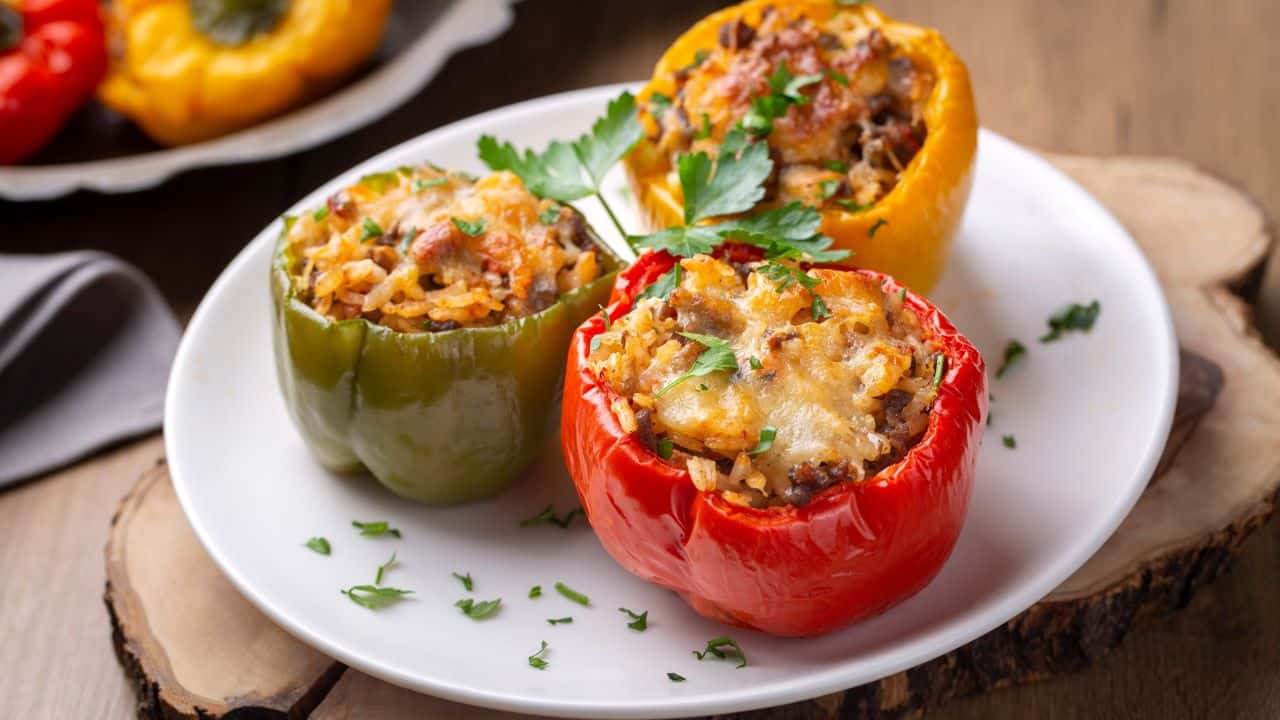 Stuffed bell peppers