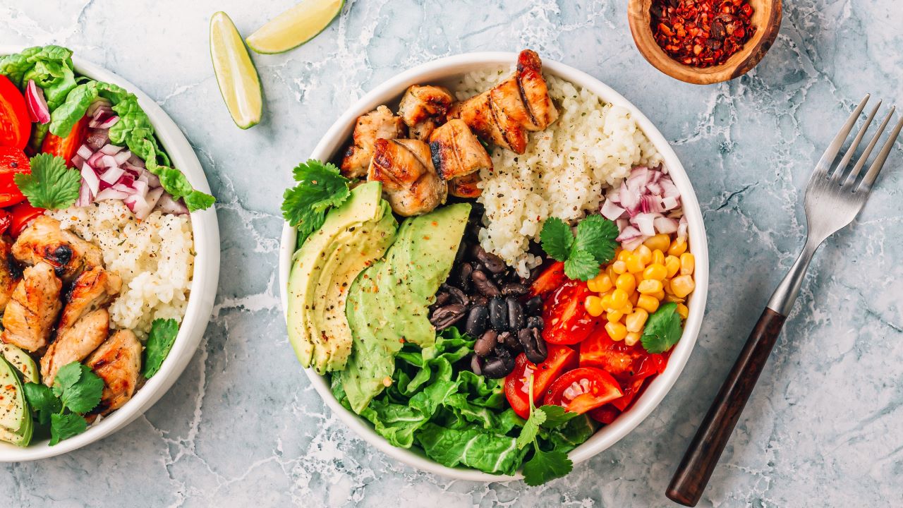 Burrito bowl DIY