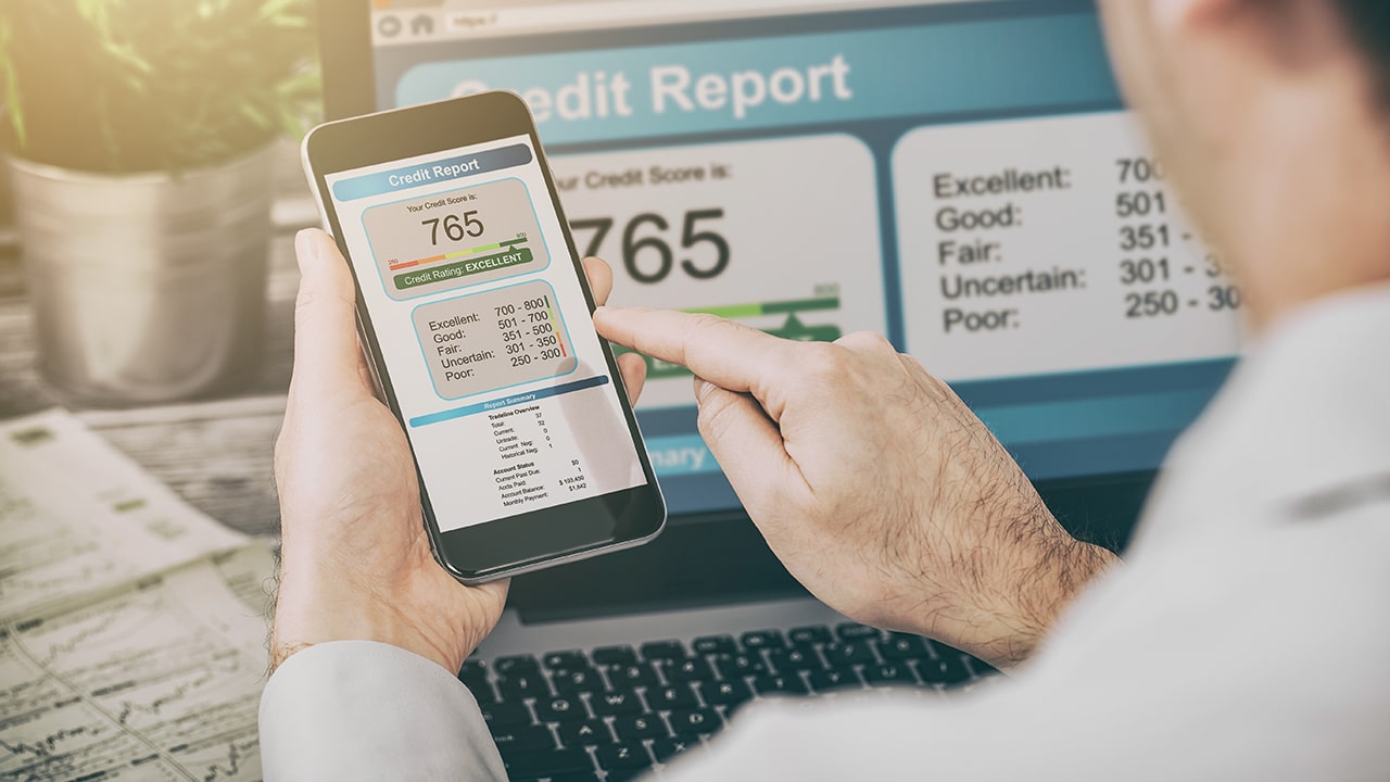 report credit score banking application risk form document