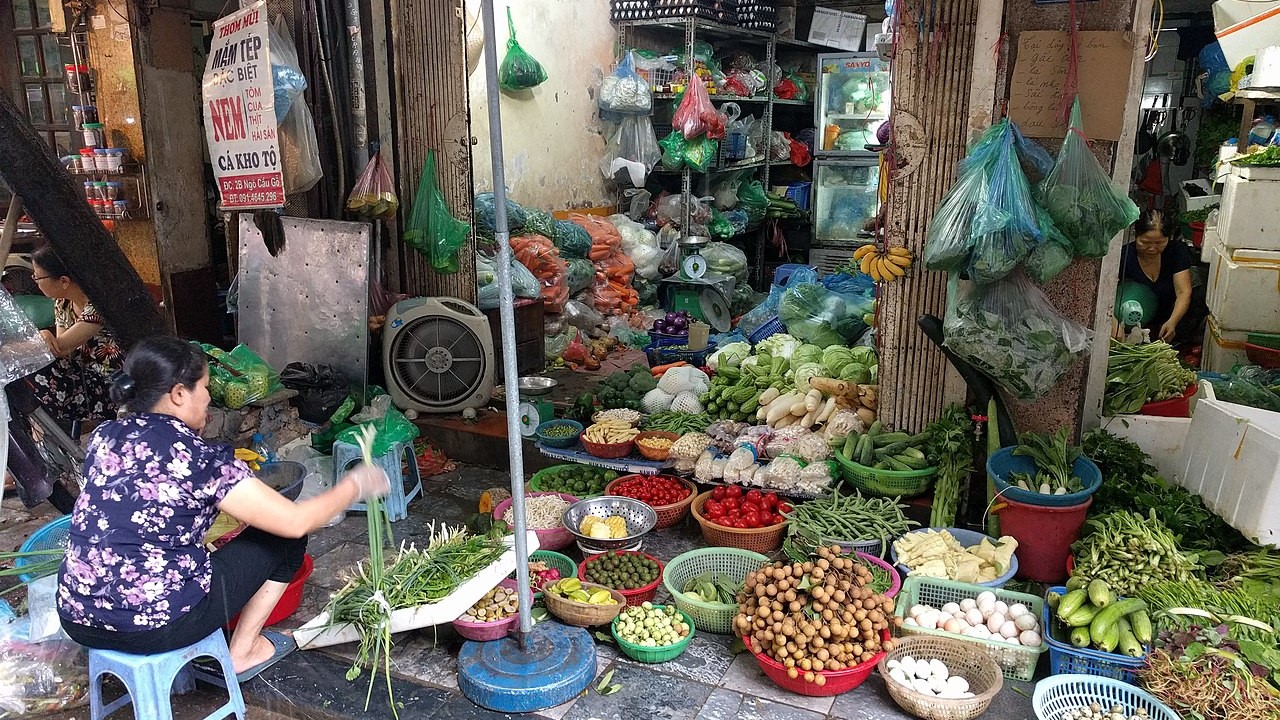 Hanoi market