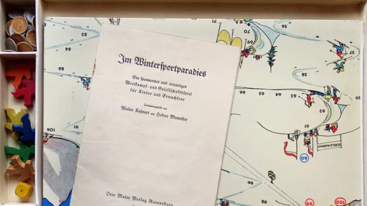 Im Wintersportparadies Board Game (1934)