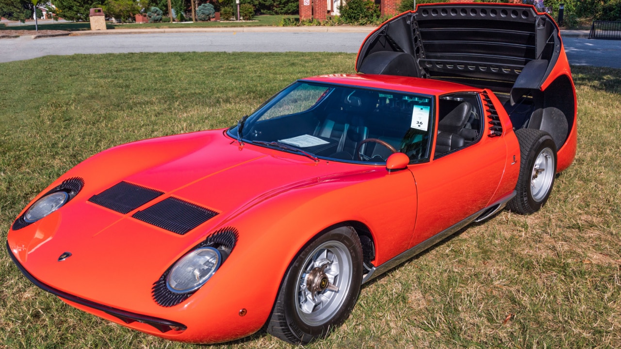 1967 Lamborghini Miura.