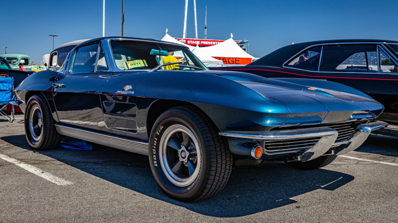 1963 Chevrolet Corvette Stingray.