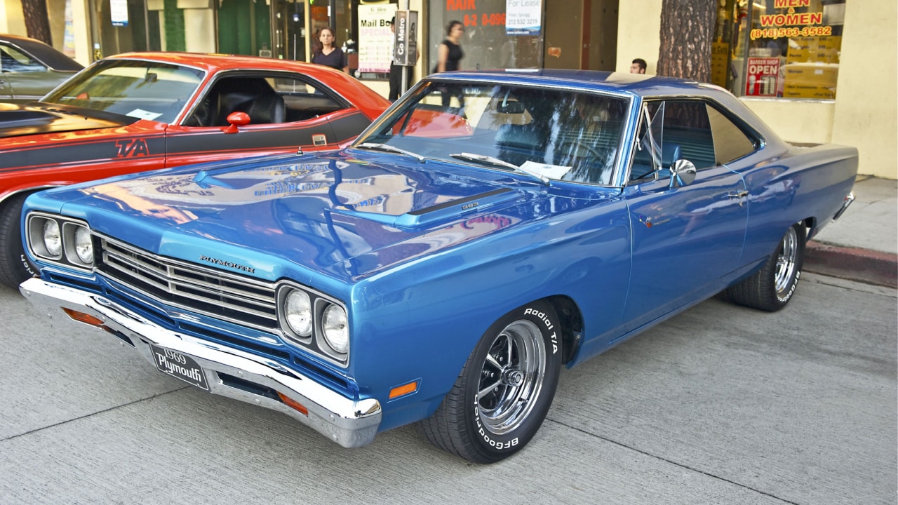 1969 Plymouth Roadrunner.