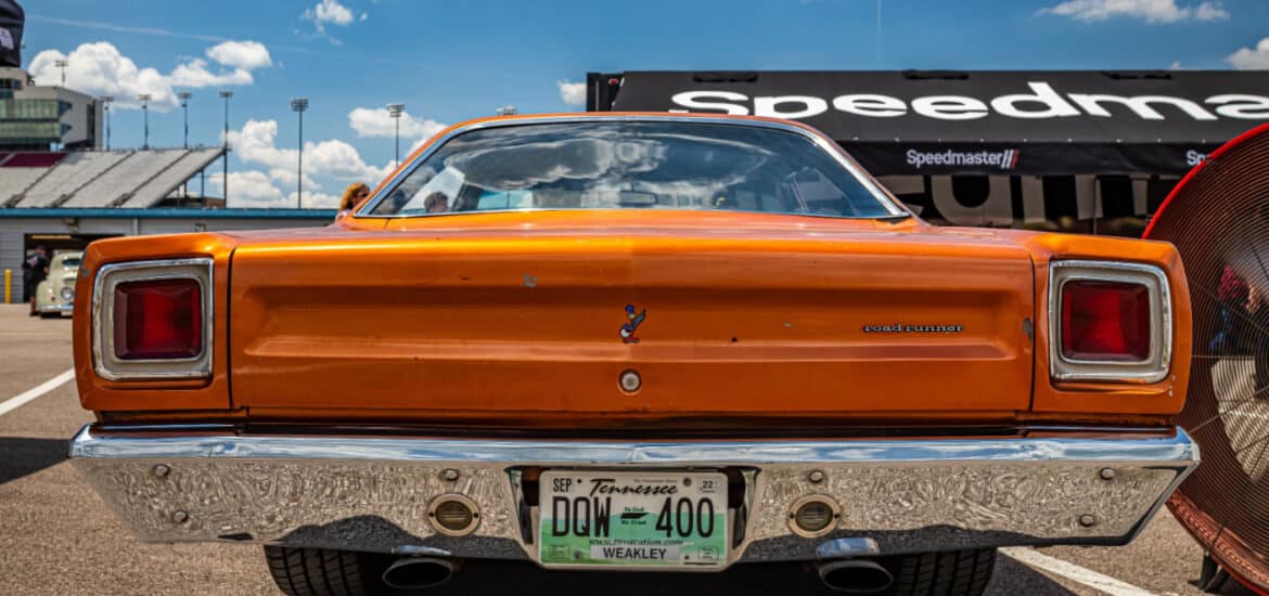 1969 Plymouth Roadrunner.