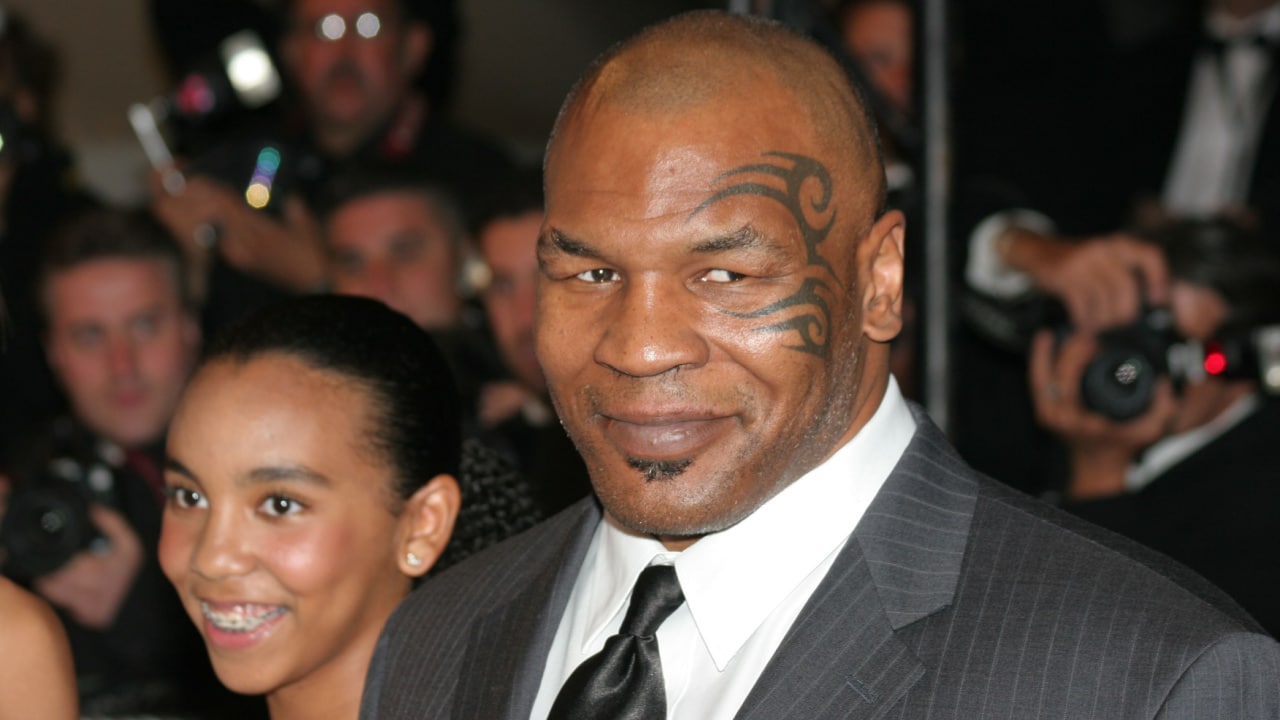 A photo of Mike Tyson.