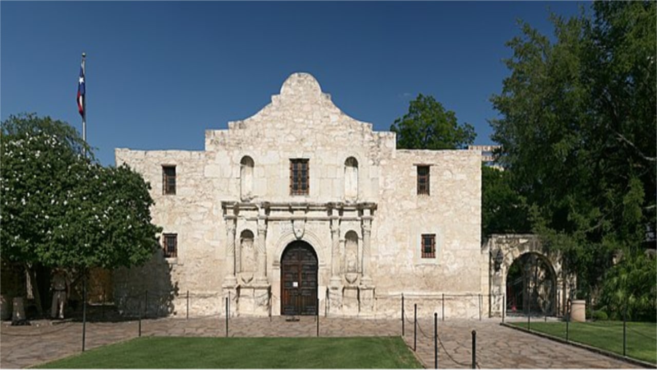 The Alamo in San Antonio, Texas, USA